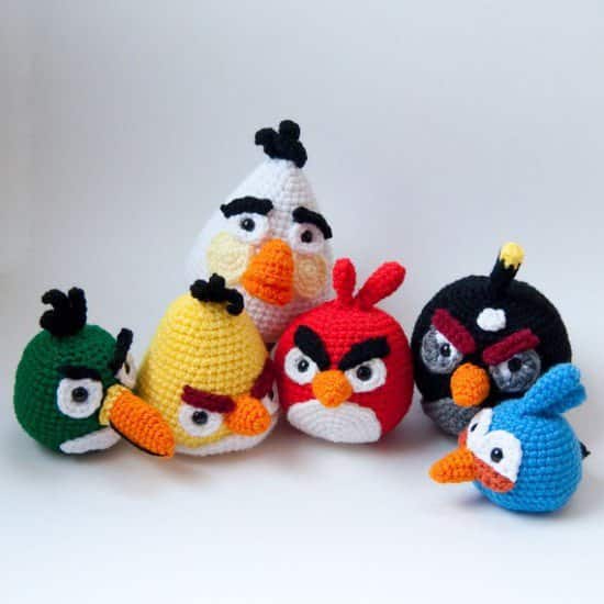 Diy: Crocheted Angry Birds 2 • Clothing