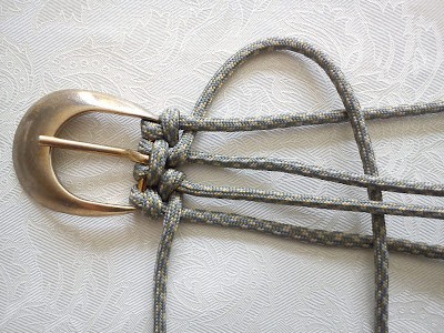 DIY Tuto : Do-it-yourself macramé belt