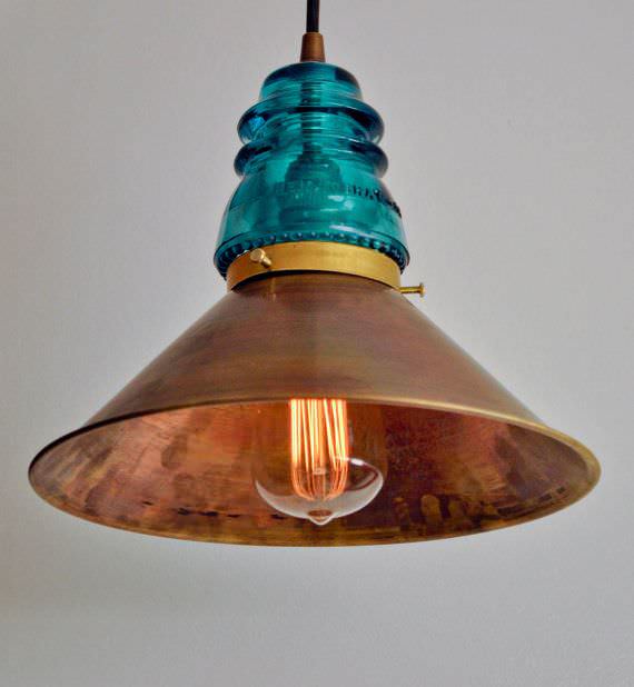 30+ Creative Ideas Using Vintage Glass Insulators 28 • Do-It-Yourself Ideas