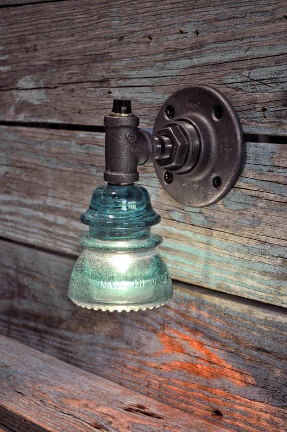 30+ Creative Ideas Using Vintage Glass Insulators 18 • Do-It-Yourself Ideas