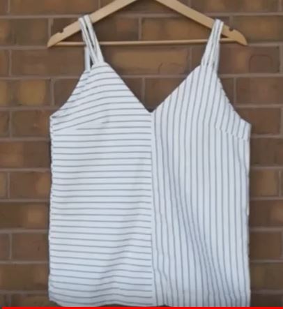 This Tank Top can be worn as a summertime tank or as a camisole under a blazer. Change up the pattern directions for some fun.