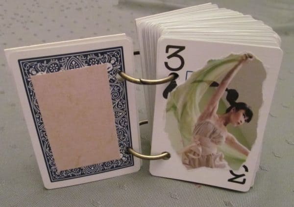 Arts & Crafts With Old Playing Cards 1 • Recycled Cardboard